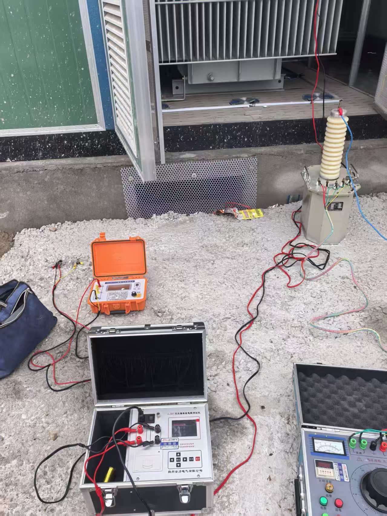Routine transformer testing before shipment